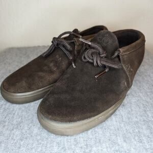 Fallen Footwear Men's Skate Moccasin Apache Size 9 Brown Suede Shoes Loafers